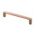 HETTICH Möbelgriff, BA128 mm, Zinkdruckguss, Kupfer-Optik, 137,5x12x26,5 mm