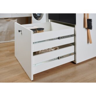 Hettich Möbelknopf, Ø 32 x 29 mm, Zinkdruckguss, schwarz