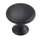 Hettich Möbelknopf, Ø 32 x 29 mm, Zinkdruckguss, schwarz