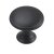 Hettich Möbelknopf, Ø 32mm, Zindruckguss, schwarz
