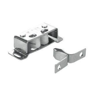 Hettich Schnappverschluss, 49 x 16 x 12 mm, verzinkt, 2 Stück