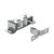 Schnappverschluss 49 x 16 x 12mm verzinkt