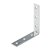 HETTICH Stuhlwinkel, 23 x 100 x 100 x 2 mm, Stahl, verzinkt