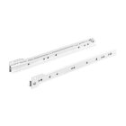 Hettich Rollschubführung Teilauszug 350mm/12kg weiß