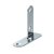 HETTICH Winkelblech rechts, 15 x 60 x 45 x 1,5mm, Stahl verzinkt, 25 Stück