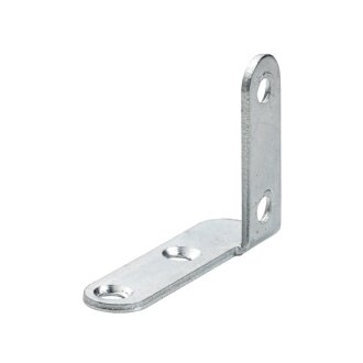Winkelblech links 30 x 40 x 10mm verzinkt, 25 Stück