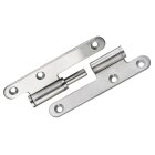 HETTICH Türband DIN Rechts, 110 x 55mm, Edelstahl, 10 Stück