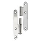 HETTICH Türband DIN Rechts, 110 x 55mm, Edelstahl, 10 Stück