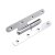 HETTICH Türband DIN Rechts, 110 x 55mm, Edelstahl, 10 Stück