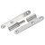 HETTICH Türband DIN Rechts, 110 x 55mm, Edelstahl, 10 Stück