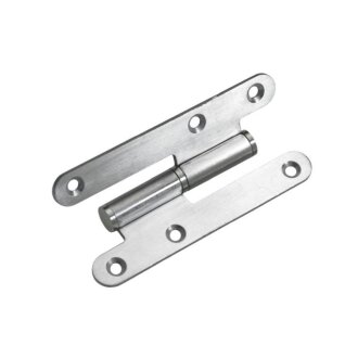 HETTICH Türband DIN Links, 110 x 55mm, Edelstahl, 10 Stück