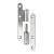 HETTICH Türband DIN Links, 110 x 55mm, Edelstahl, 10 Stück