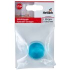 Hettich Selbstklebender Türstopper, Ø 34/38 x 21 mm, Kunststoff, blau