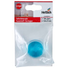 Selbstklebender Türstopper, Ø 34/38 x 21 mm, Kunststoff, blau