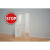 Selbstklebender Türstopper, Ø 34/38 x 21 mm, Kunststoff, blau