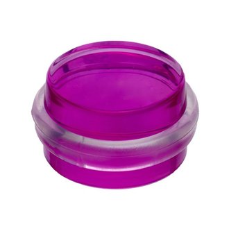 Selbstklebender Türstopper D38 x 21mm pink