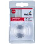 HETTICH Türstopper selbstklebend, Ø 34/38 x 30mm, Kunststoff, transparent