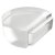 HETTICH Selbstklebender Türstopper, 15 x 40 x 46 mm, Kunststoff, transparent
