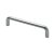 HETTICH Möbelgriff, Kunststoff, Alu-Optik, BA128, 6 Stück