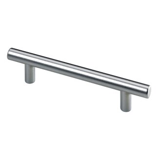 HETTICH Möbelgriff, BA96mm, Kunststoff, Alu-Optik, 12x140x30 mm, 6 Stück