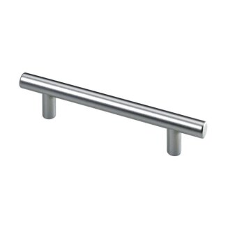 HETTICH Möbelgriff, Kunststoff, Alu-Optik, BA96, 6 Stück
