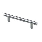 HETTICH Möbelgriff, Kunststoff, Alu-Optik, BA96, 6...