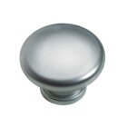 HETTICH Knopf, Kunststoff, Alu-Optik, Ø40mm, 6er Set
