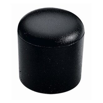 HETTICH Fußkappe, Ø12mm, schwarz, 4 Stück