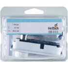 Hettich Zahlenschloss mit Riegel rechts, weiß