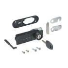 Hettich Zahlenschloss mit Riegel links, schwarz