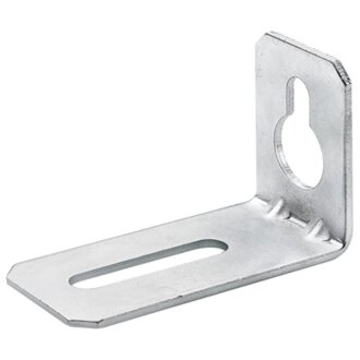 HETTICH Universalaufhänger verstellbar, 42 x 62 x 30 x 2mm, Stahl verzinkt, 50 Stück