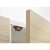 HETTICH Magnetschnäpper 2 kg, 35 x 15 x 13mm, verzinkt, braun, 50 Stück