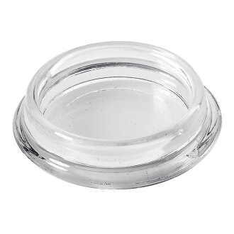 Hettich Möbeluntersetzer, Ø 30 mm, rund, Kunststoff, transparent