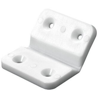 HETTICH Eckverbinder 90-270° 50 x 40 x 4mm Kunststoff weiß