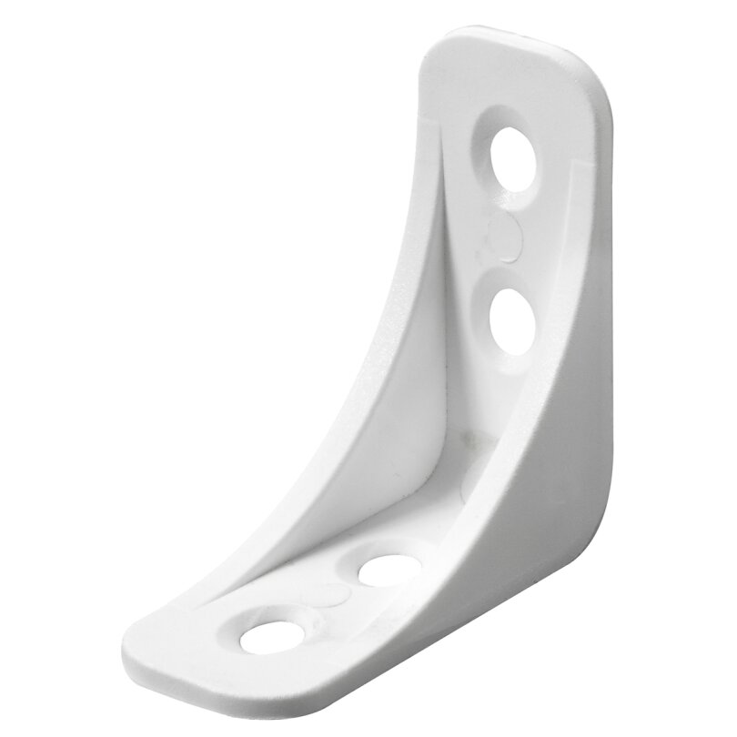 Kunststoffwinkel 40 x 40 x 16mm weiß, 1,18 €