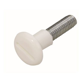 Verbindungsschraube M6 34-45mm weiß