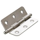 Hettich Zierscharnier, 60 x 40 x 1 mm, Stahl vernickelt,...