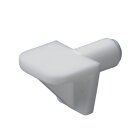 Hettich Bodenträger, 5 mm, Kunststoff, weiß,...